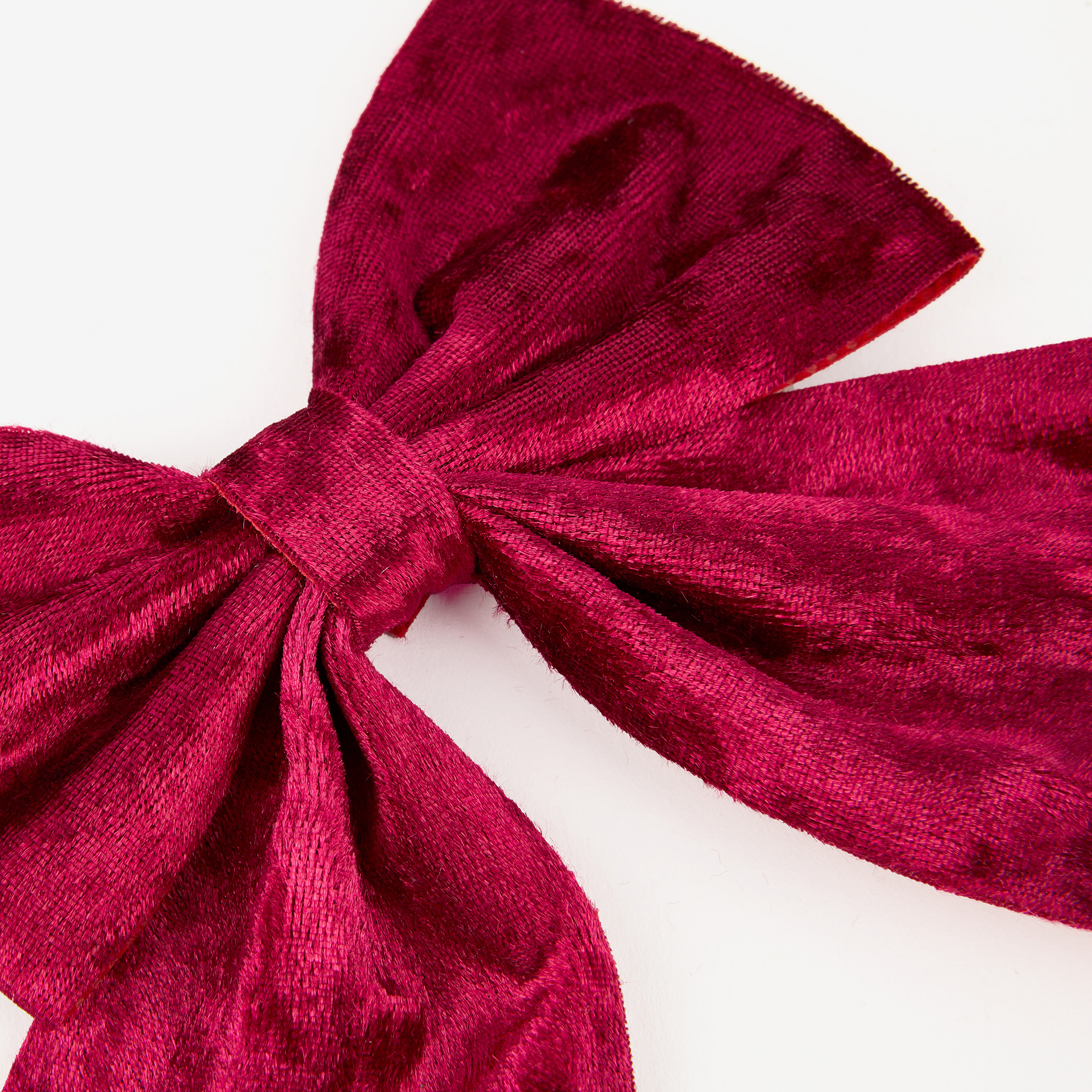 Set de 2 adornos colgantes Lazos rojos 12x13cm