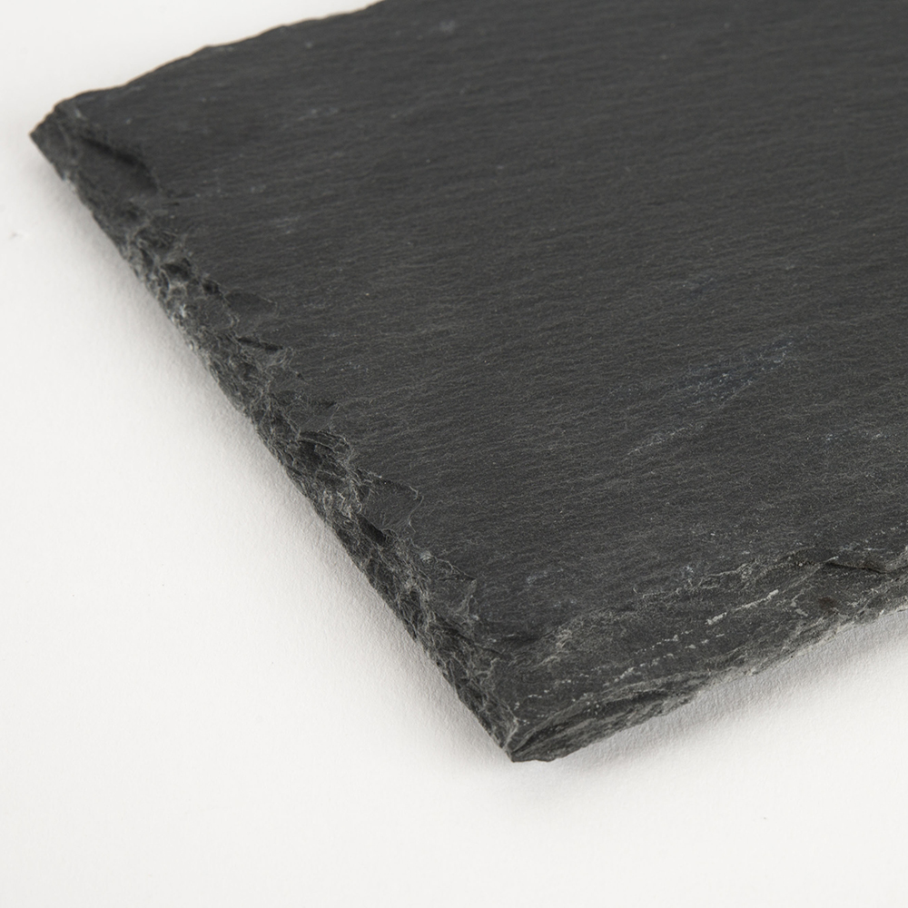 Plato para aperitivos de pizarra Gastro 22x14cm