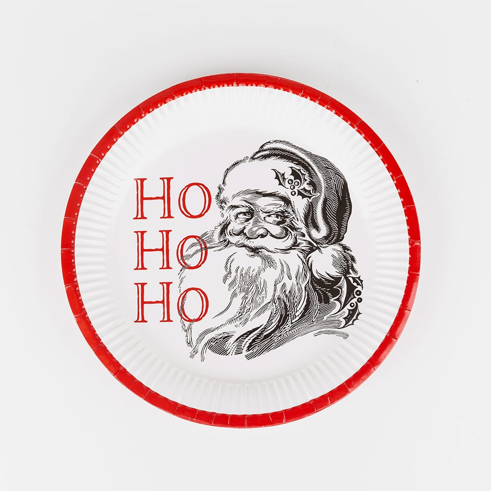 Set de 10 platos de cart&oacute;n varios modelos