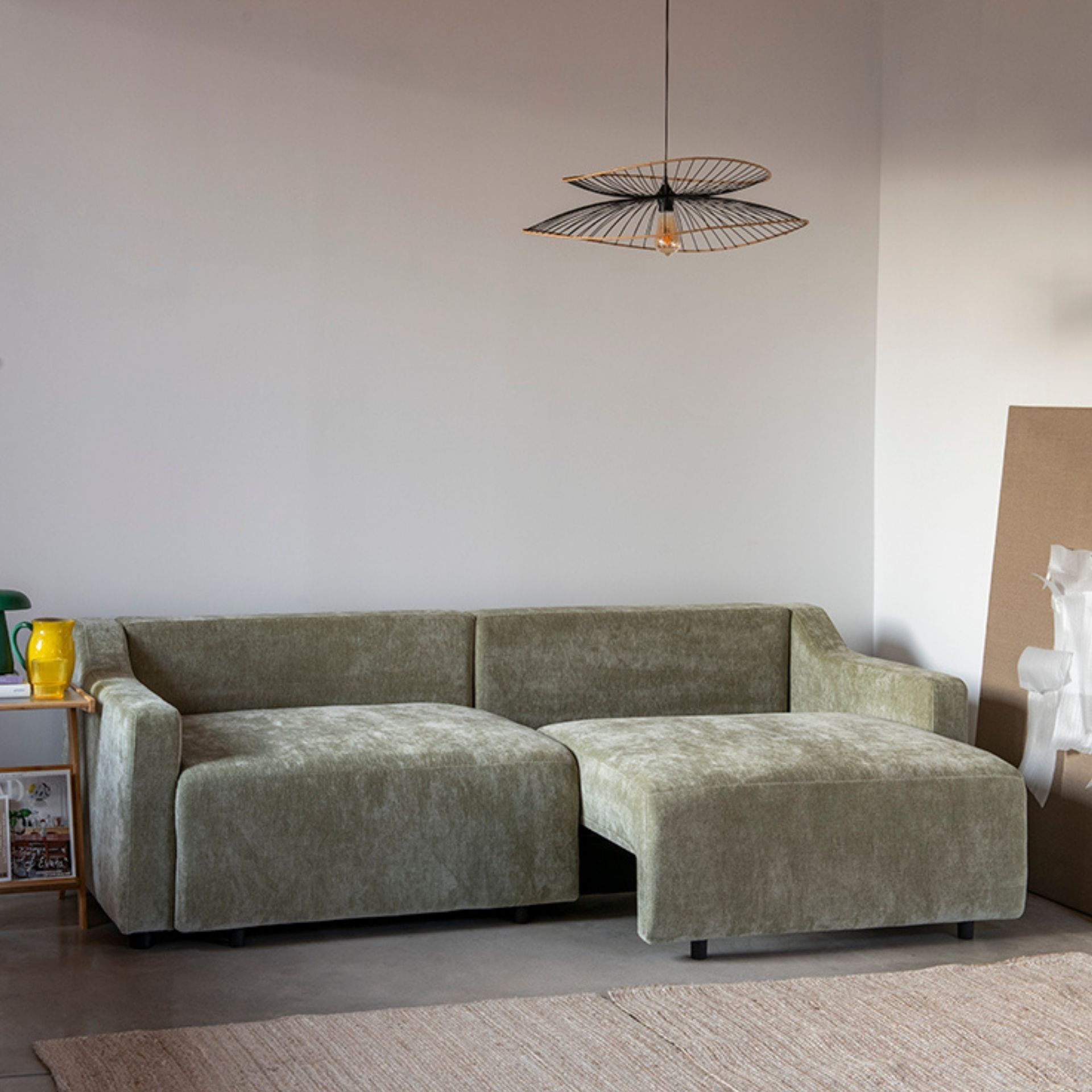 Sofá cama de 3 plazas mint Duman 229x113x86cm