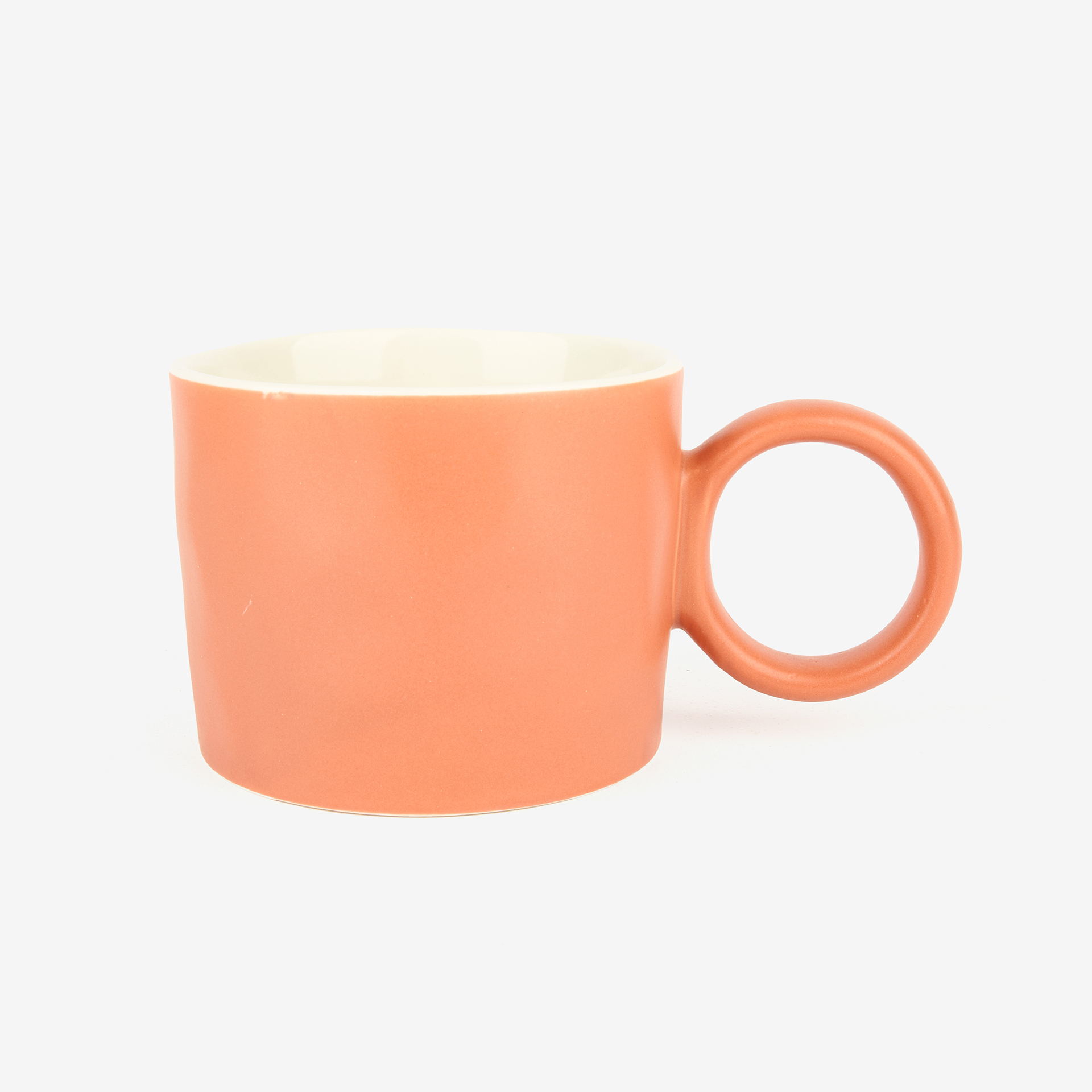 Mug de porcelana NBC terracota Grade 42cl Clau&Chloe
