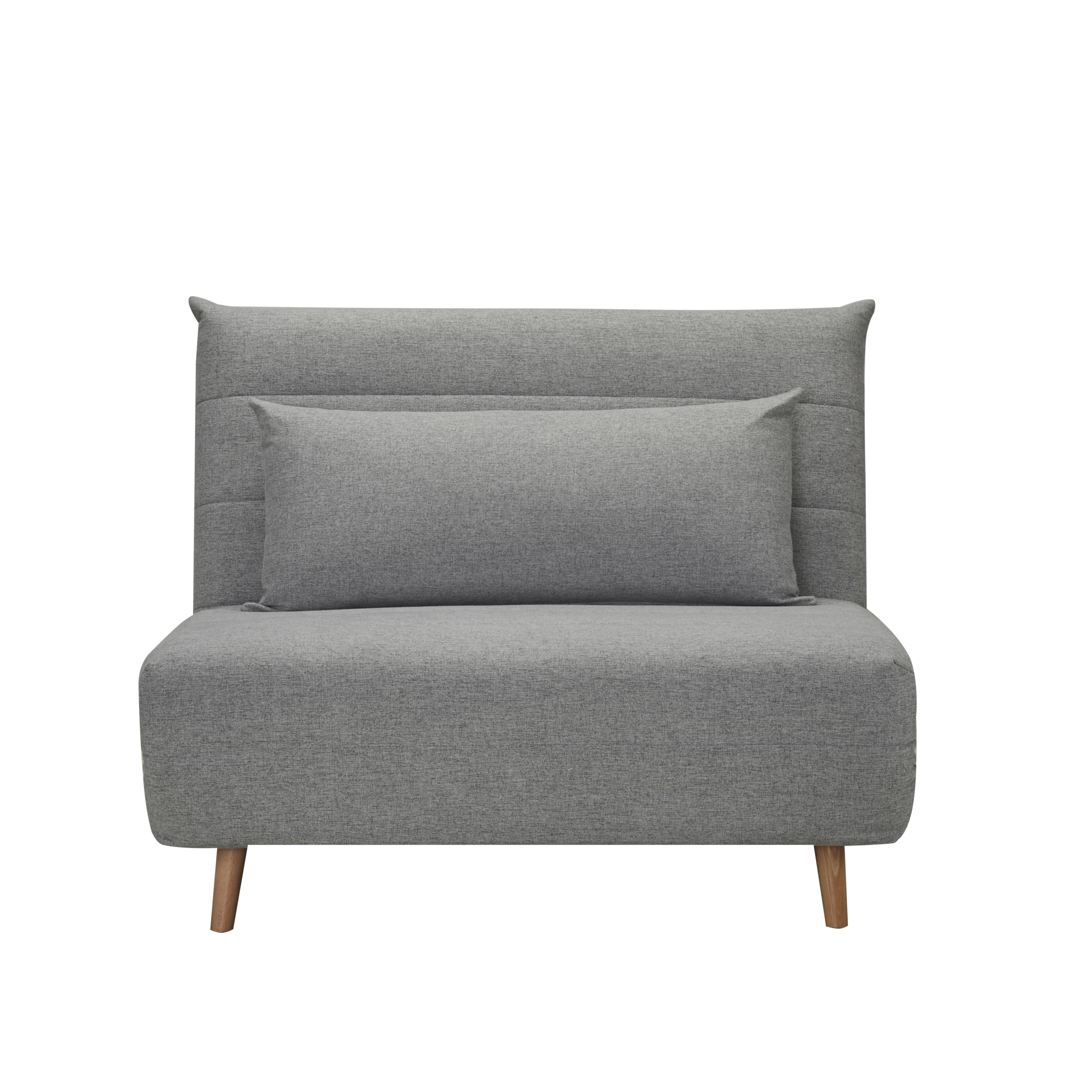 Sof&aacute; cama individual Gris 107x91x84cm