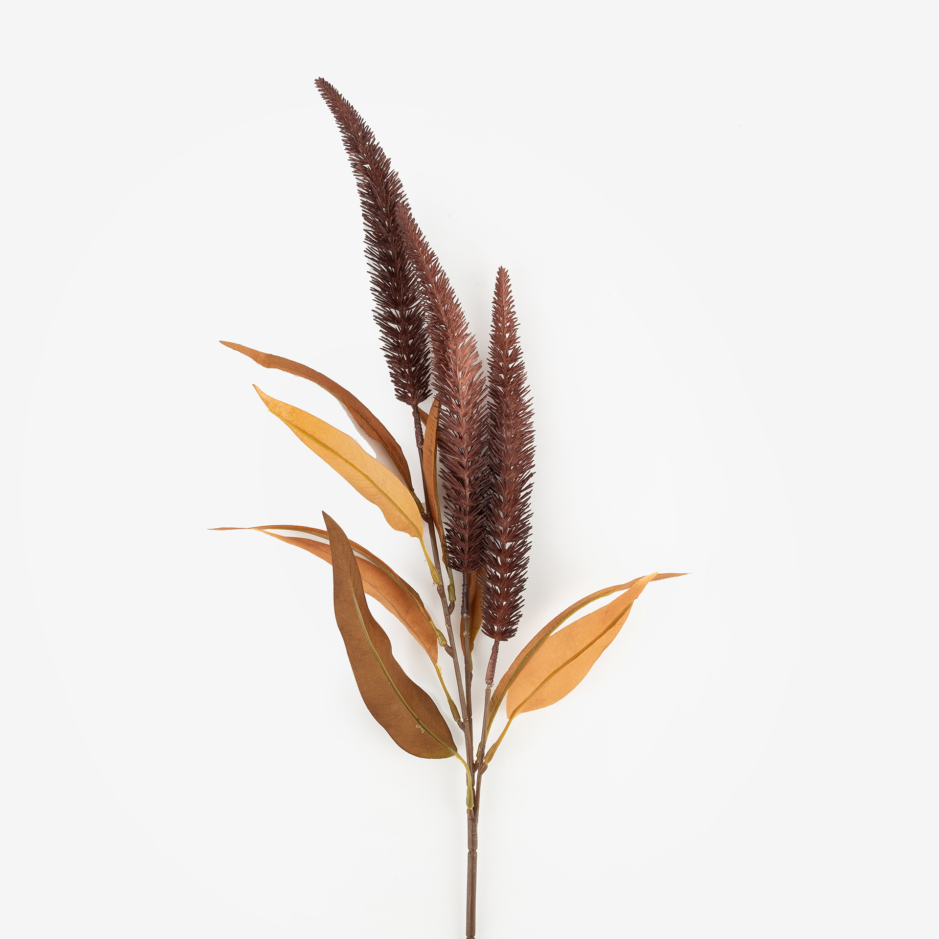 Flor artificial lupinos burdeos 65cm