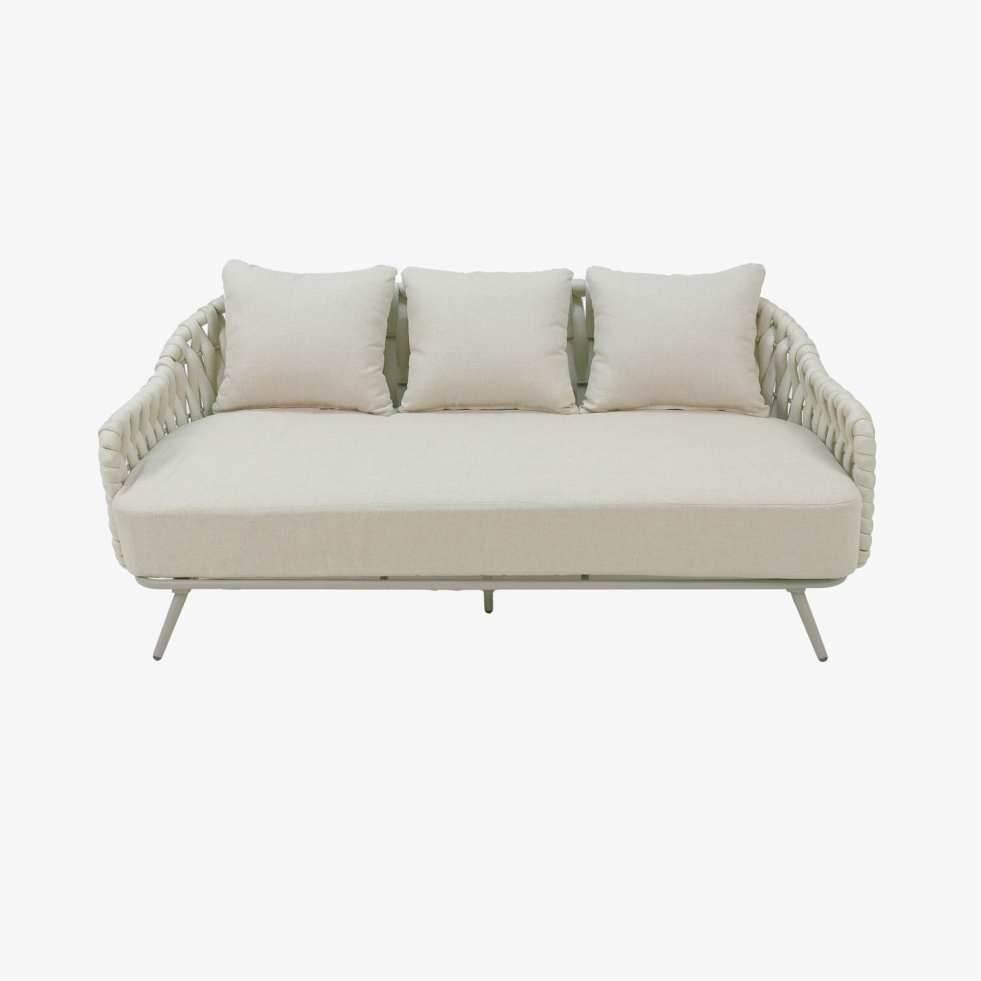Set de jard&iacute;n de 4 piezas beige Portofino