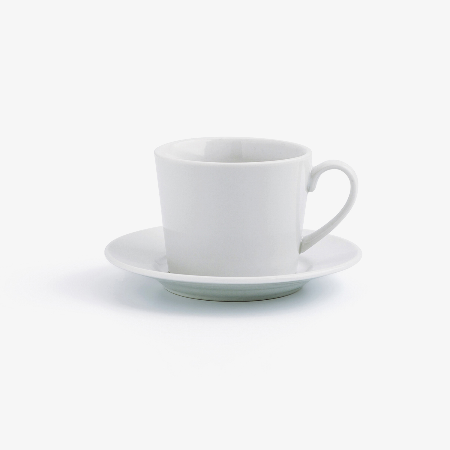 Set de 6 tazas de t&eacute; de porcelana 220cl