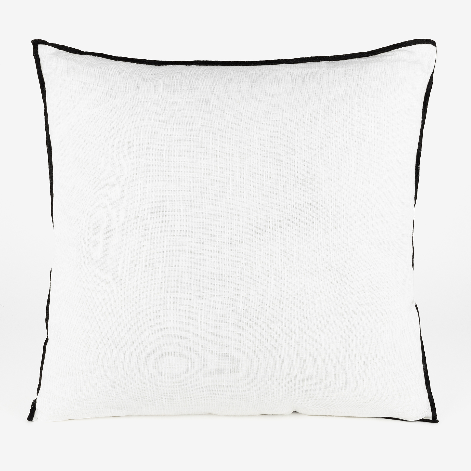 Coj&iacute;n de algod&oacute;n blanco Elijah 40x40cm