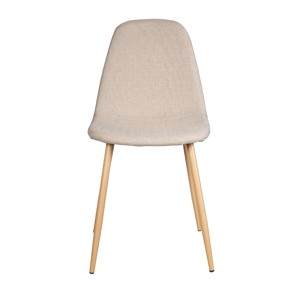 Silla de comedor beige Concept 45x55x86cm