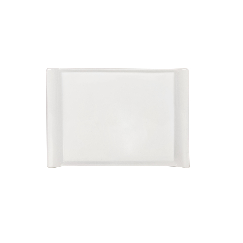 Fuente rectangular de porcelana Gastro Fresh 26cm