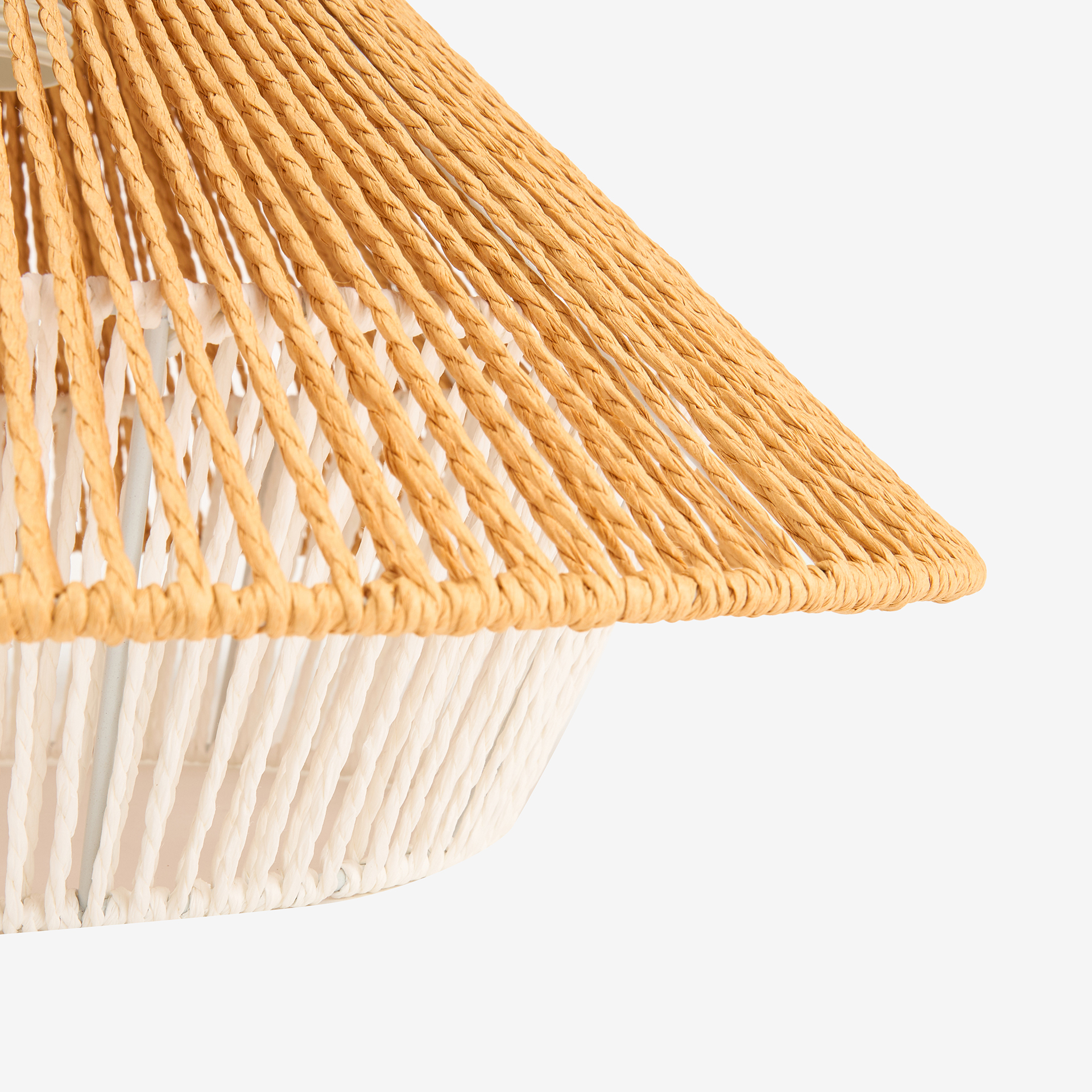 Lámpara de techo de ratán Bulta Ø40x109cm