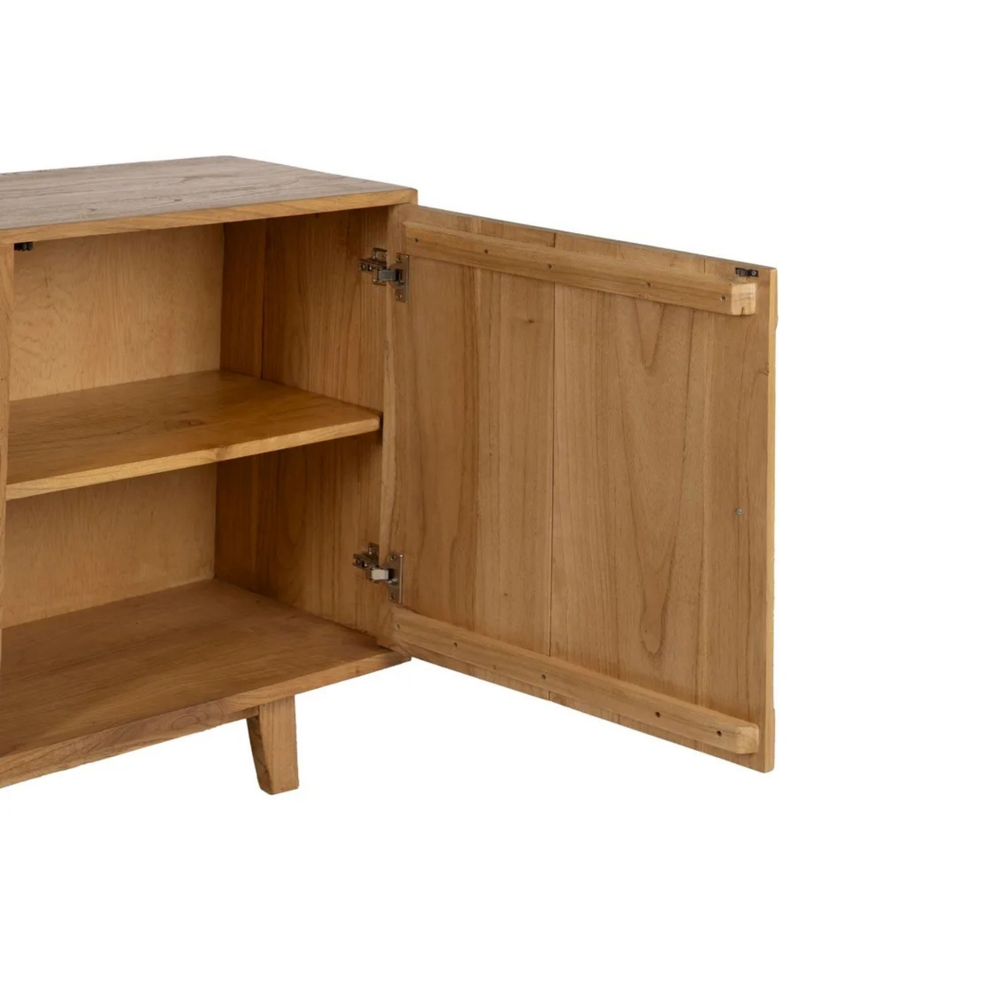 Aparador de madera de mindi 130x40x80cm