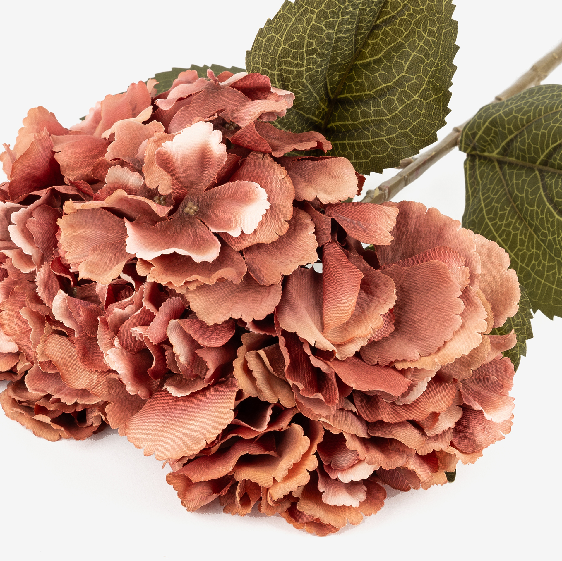 Flor artificial hortensia Ciruela 83cm