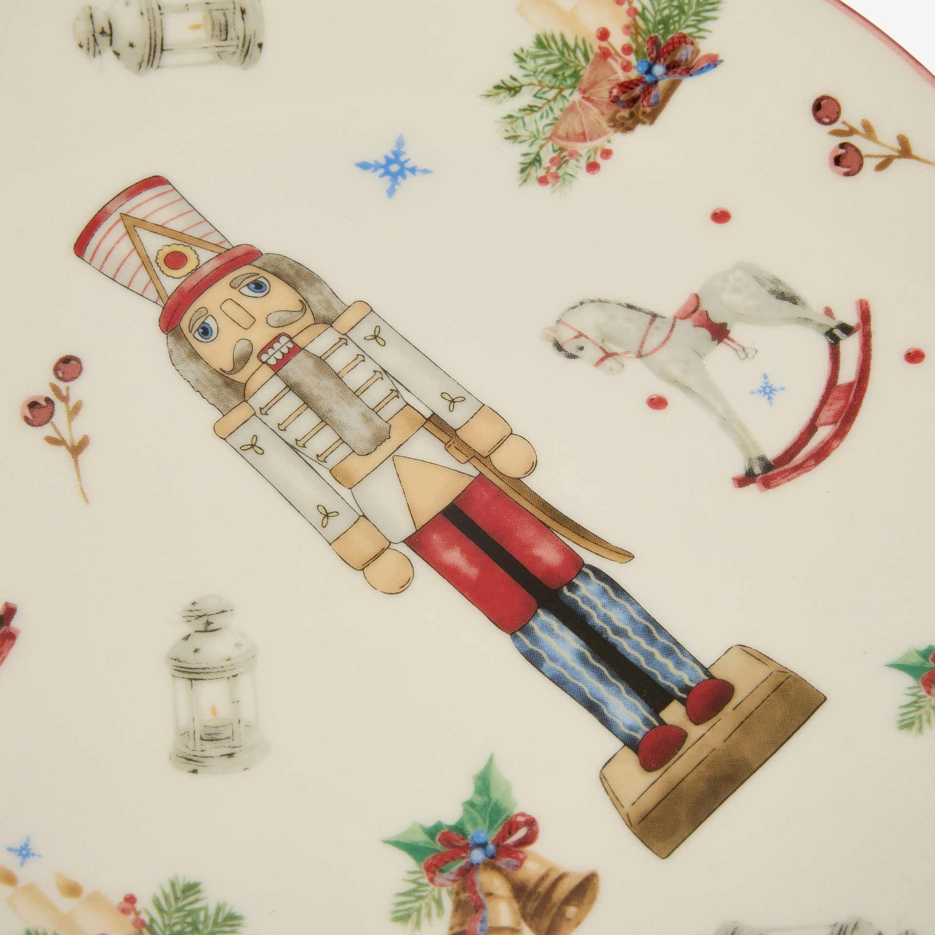 Plato de porcelana de Cascanueces Ø19cm