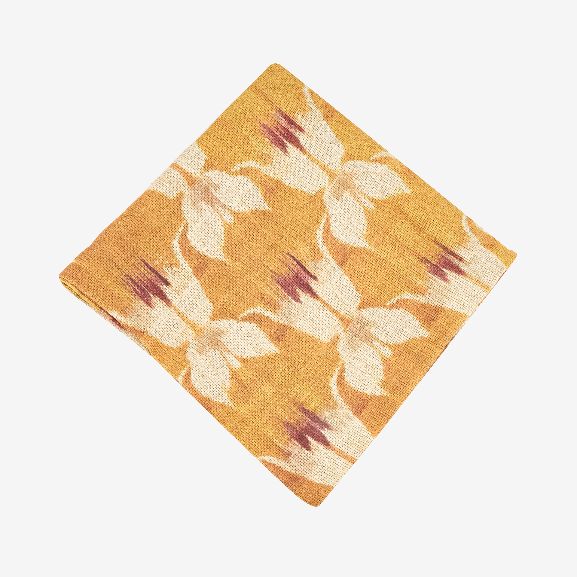 Funda de cojín algodón naranja Koray 45x45cm