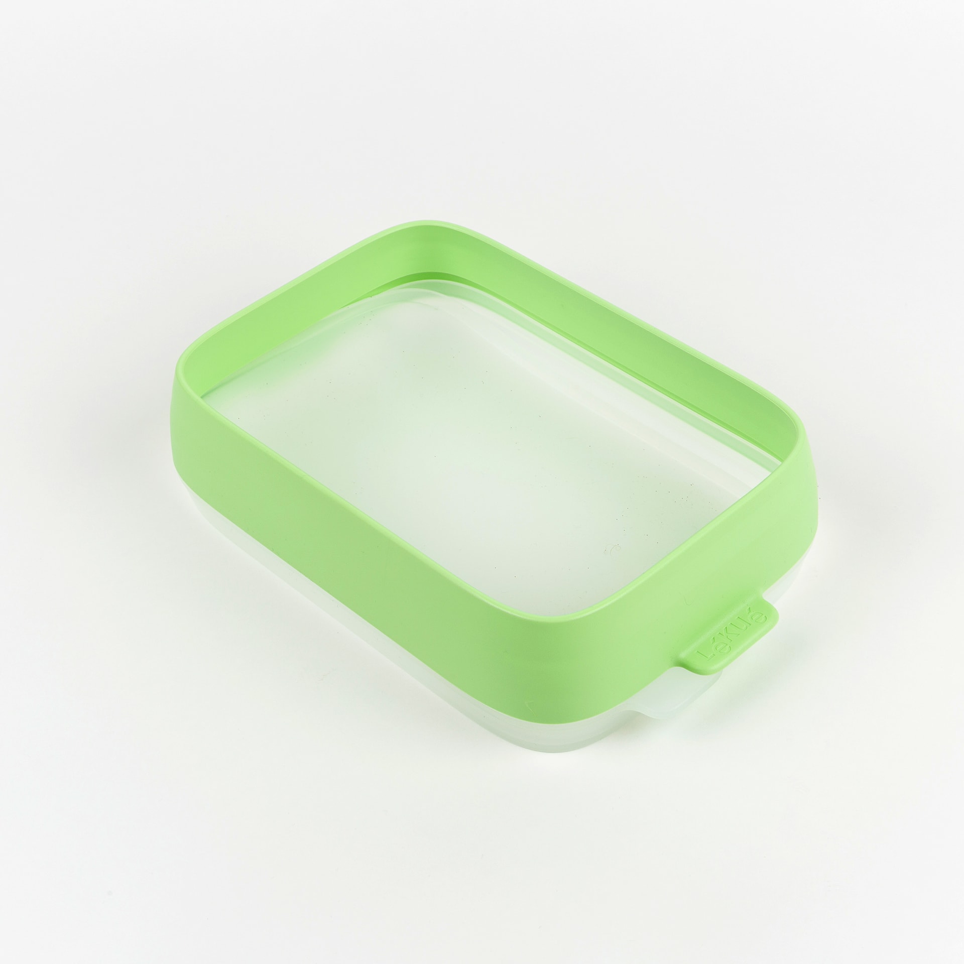 Bandeja verde selladora y reutilizable - Lékué