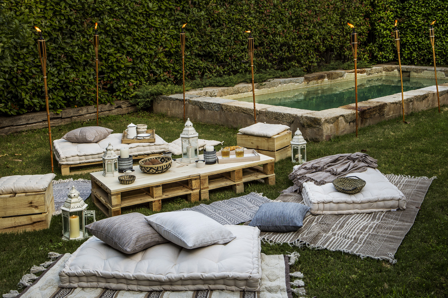 Palet de madera 120x80cm para sofá