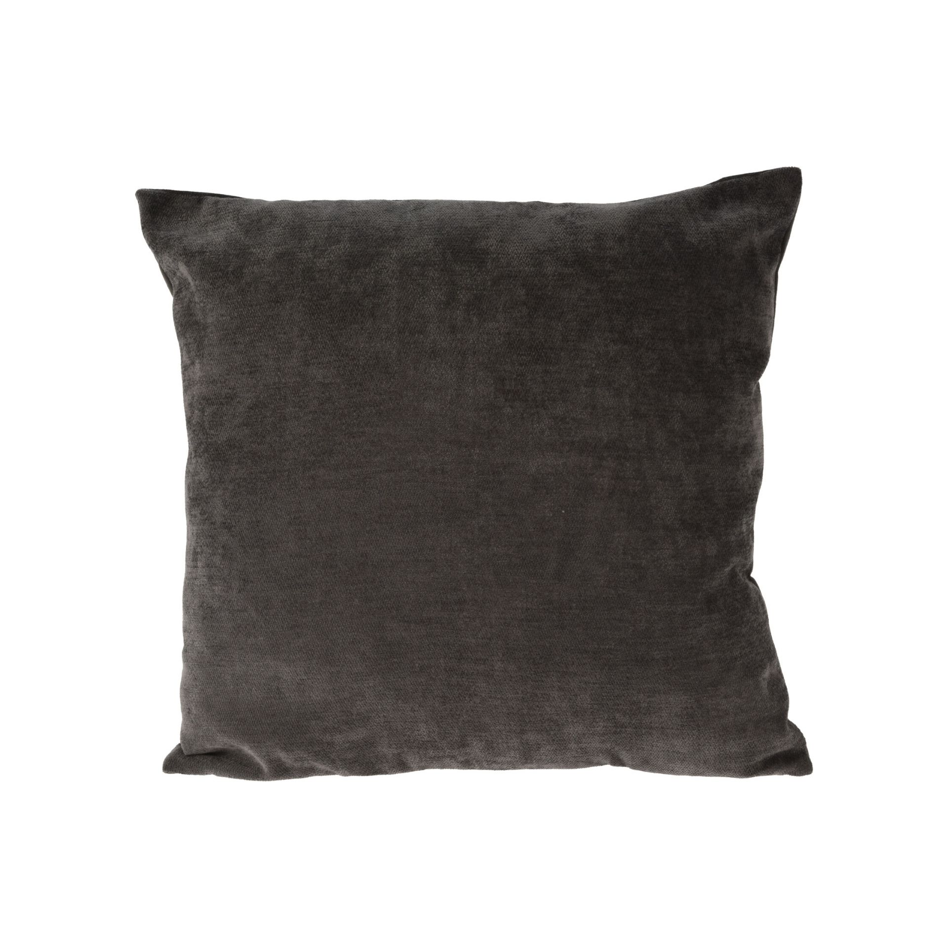 Cojín negro Chenilla 45x45cm