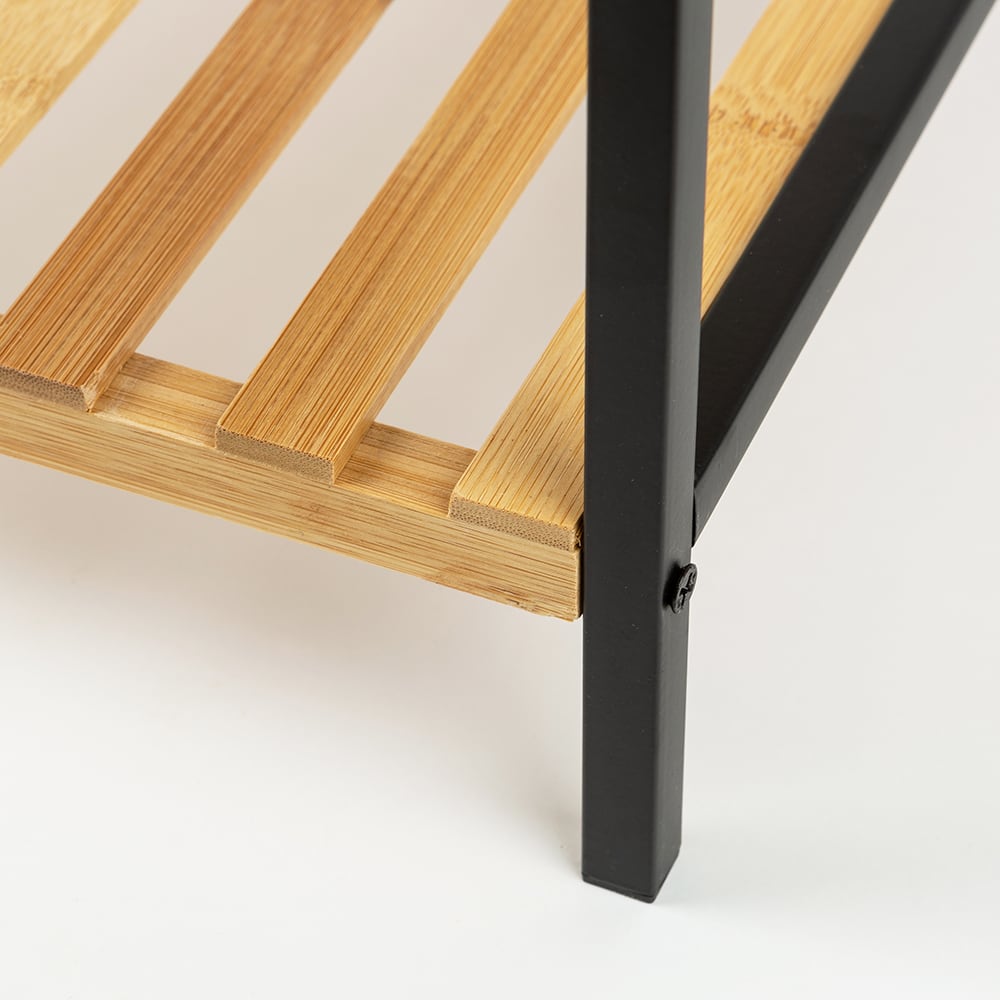 Estanter&iacute;a de madera de bamb&uacute; Niza 38x32x70cm