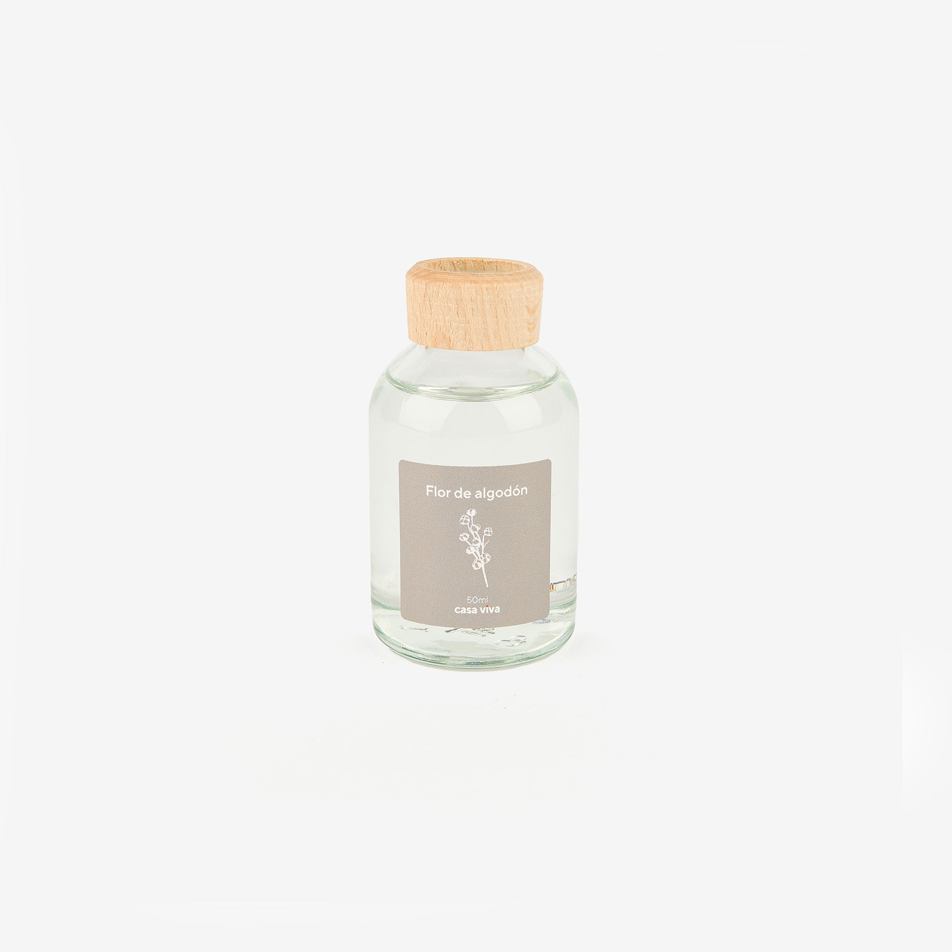 Difusor en mikado Flor de algod&oacute;n 50ml Casa Viva