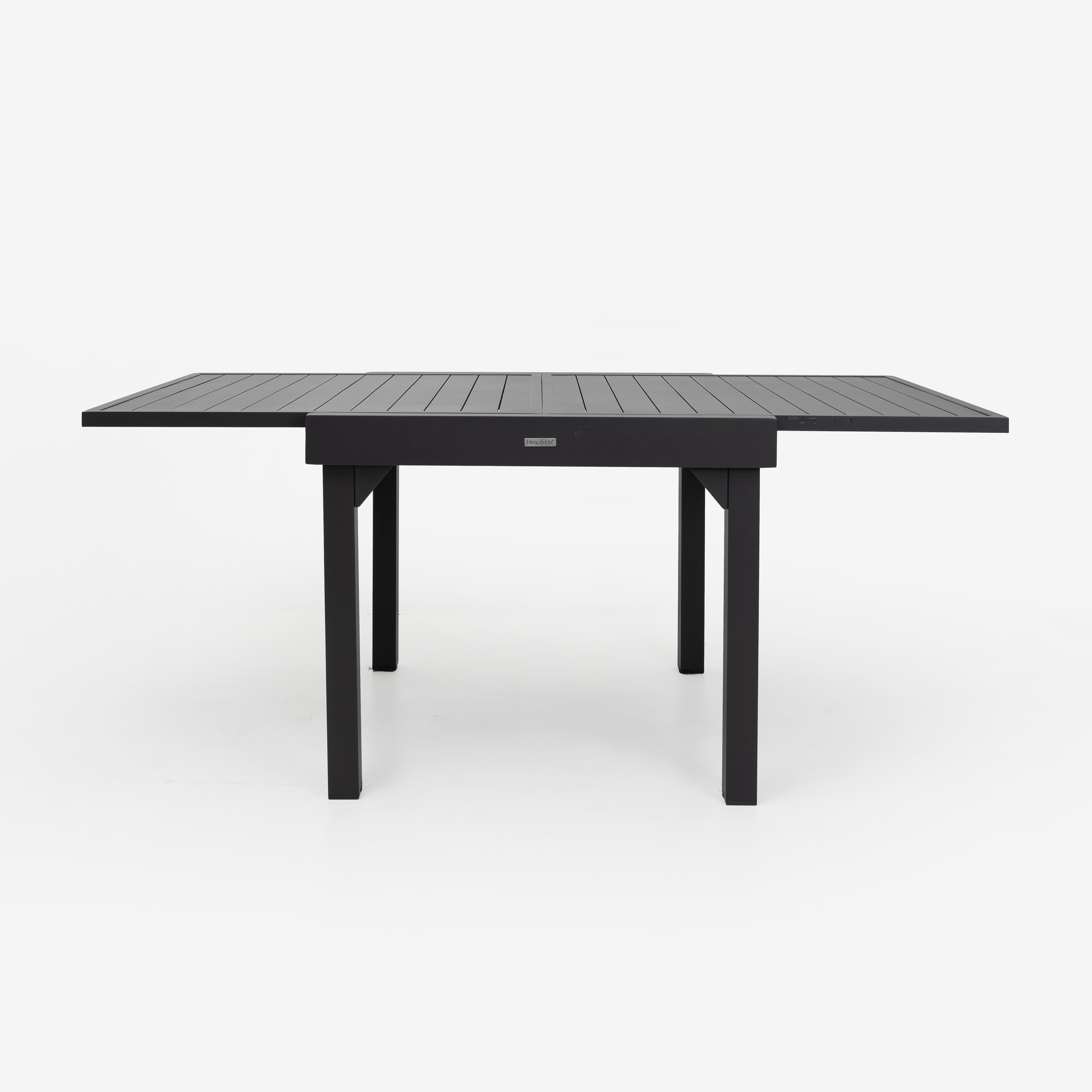 Mesa de jard&iacute;n extensible de aluminio Flamin 90/180x90x75cm