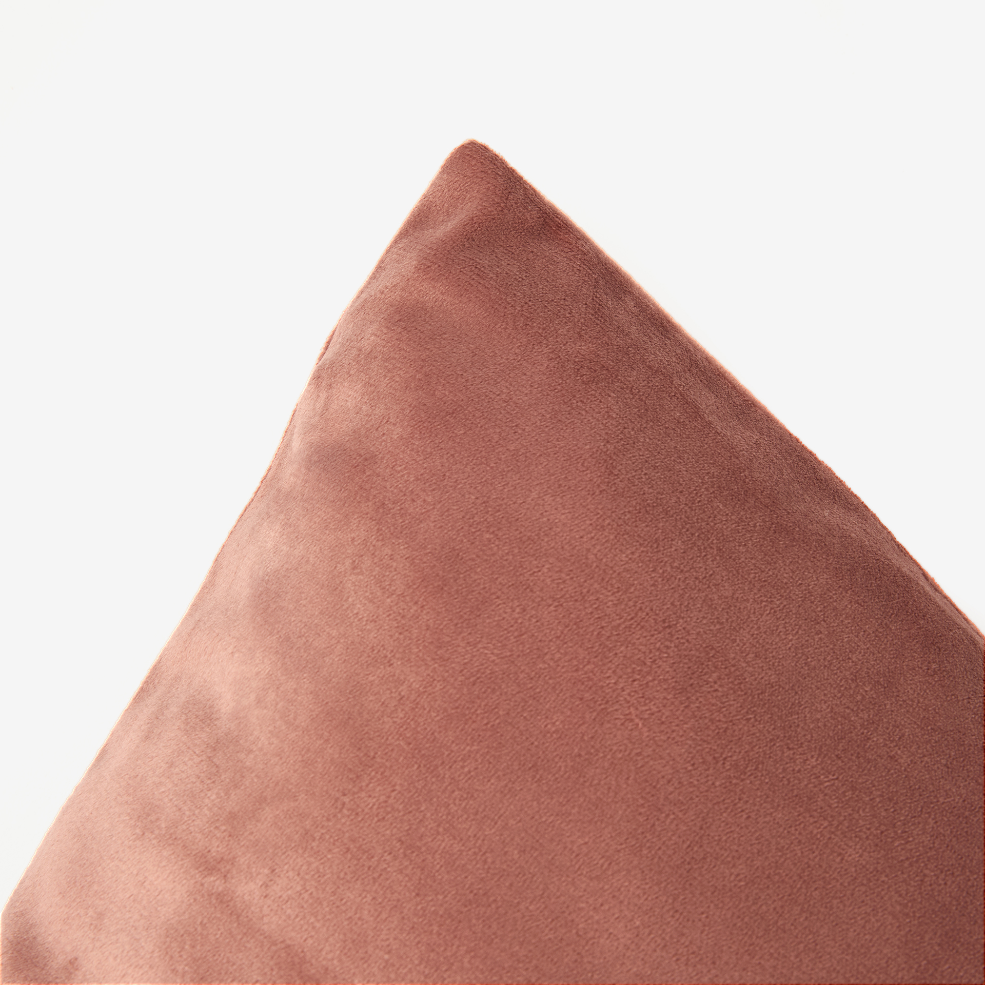 Funda de cojín velvet rosa 30x45cm