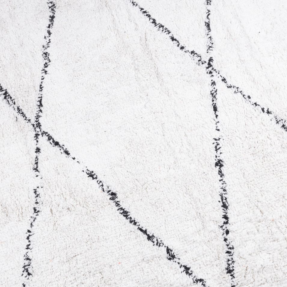 Alfombra de algodón Rombos 150x200cm