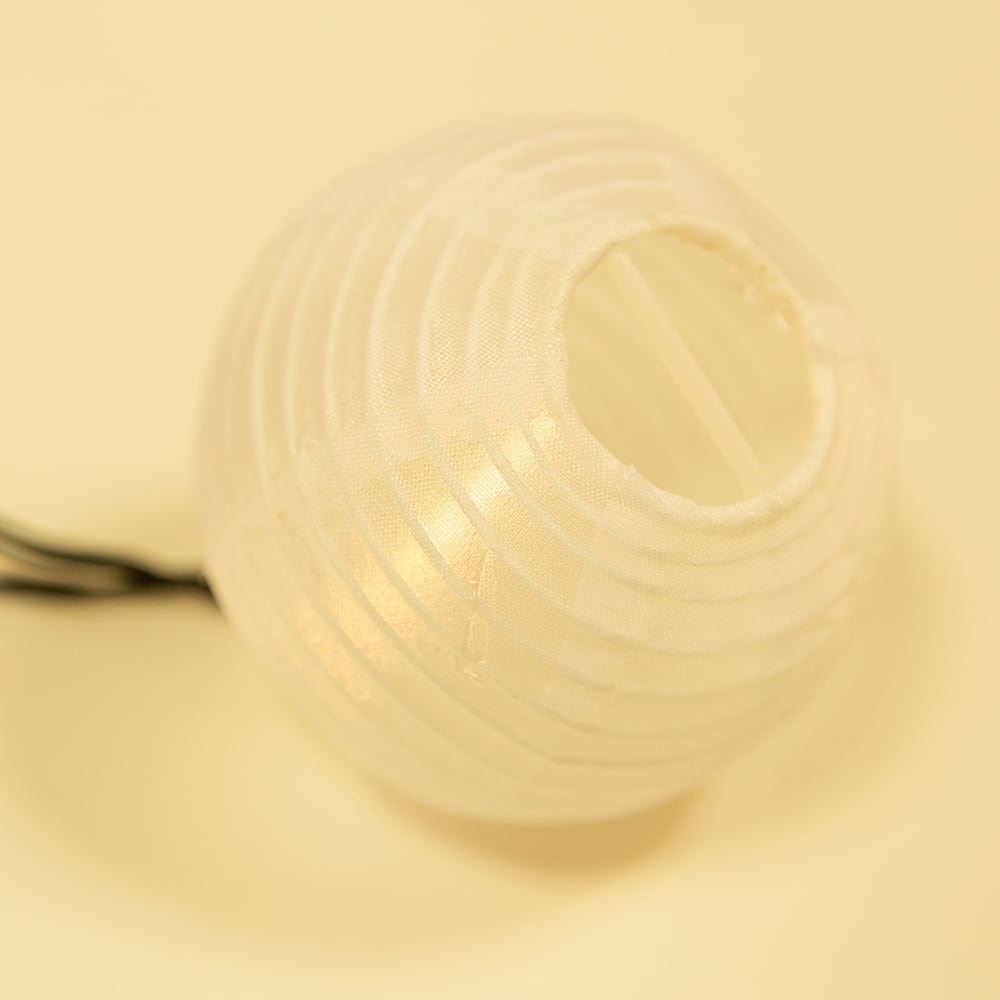 Guirnalda solar de 10 bolas en varios modelos 170cm