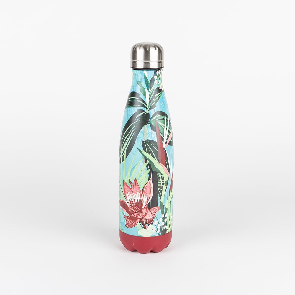 Botella de acero inoxidable Jungle en varios estampados 500cl