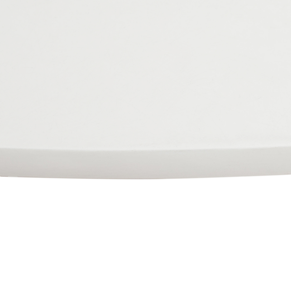 Mesa de comedor de madera blanca Leisure Ø120x75cm