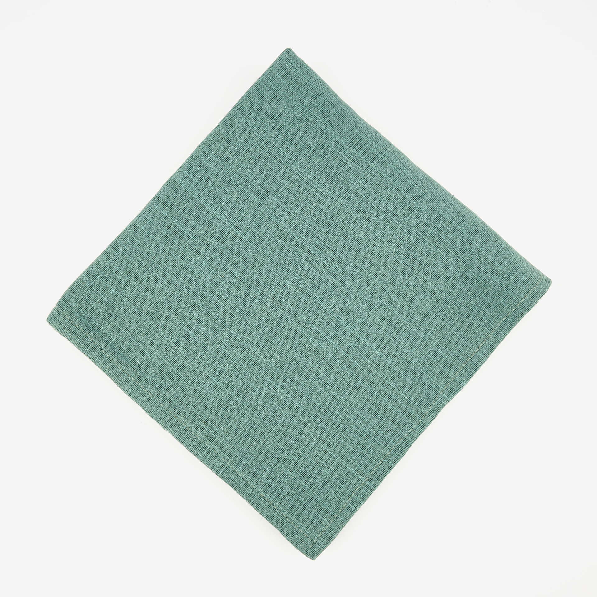 Funda de coj&iacute;n de algod&oacute;n verde Frida 45x45cm