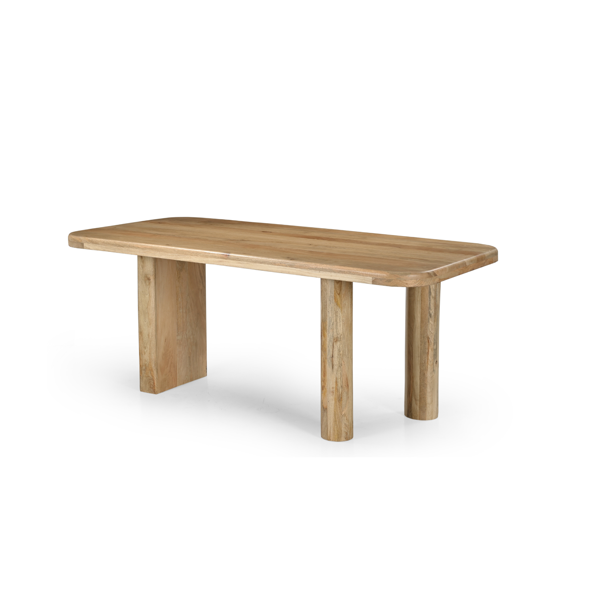 Mesa de comedor de madera de mango Barlet 180x90x76cm Clau&Chloe