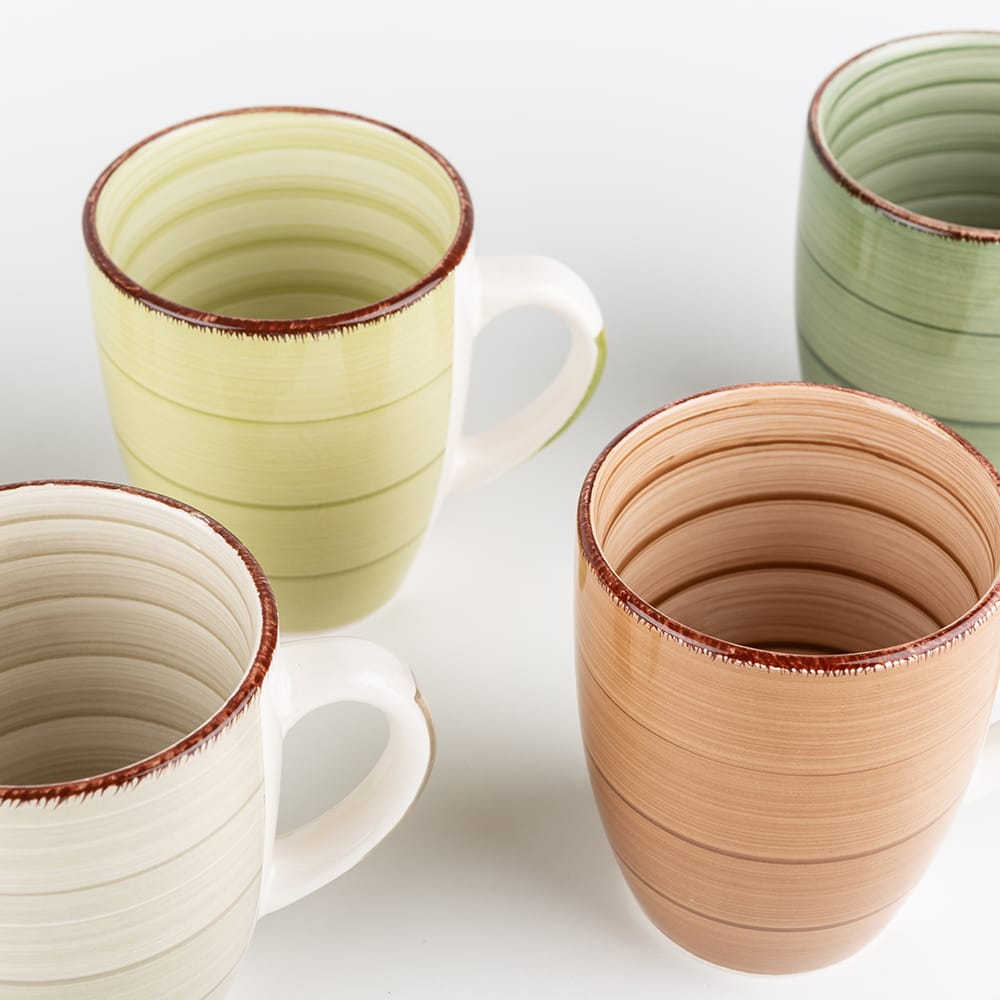 Taza de cerámica Nature 36cl varios colores