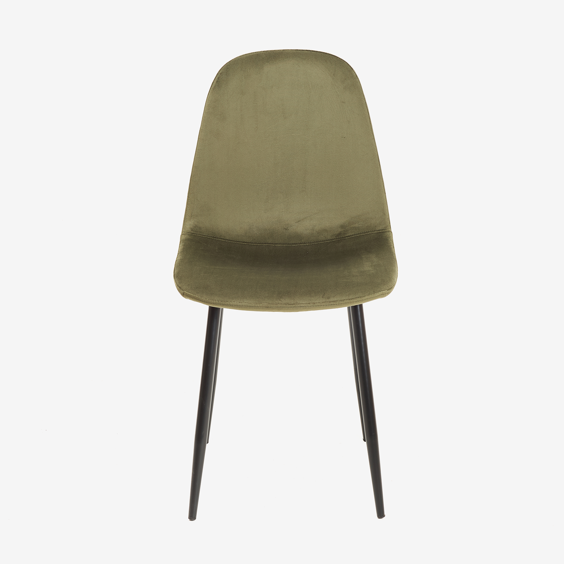 Silla de comedor velvet verde ingl&eacute;s Concept 45x45x55cm