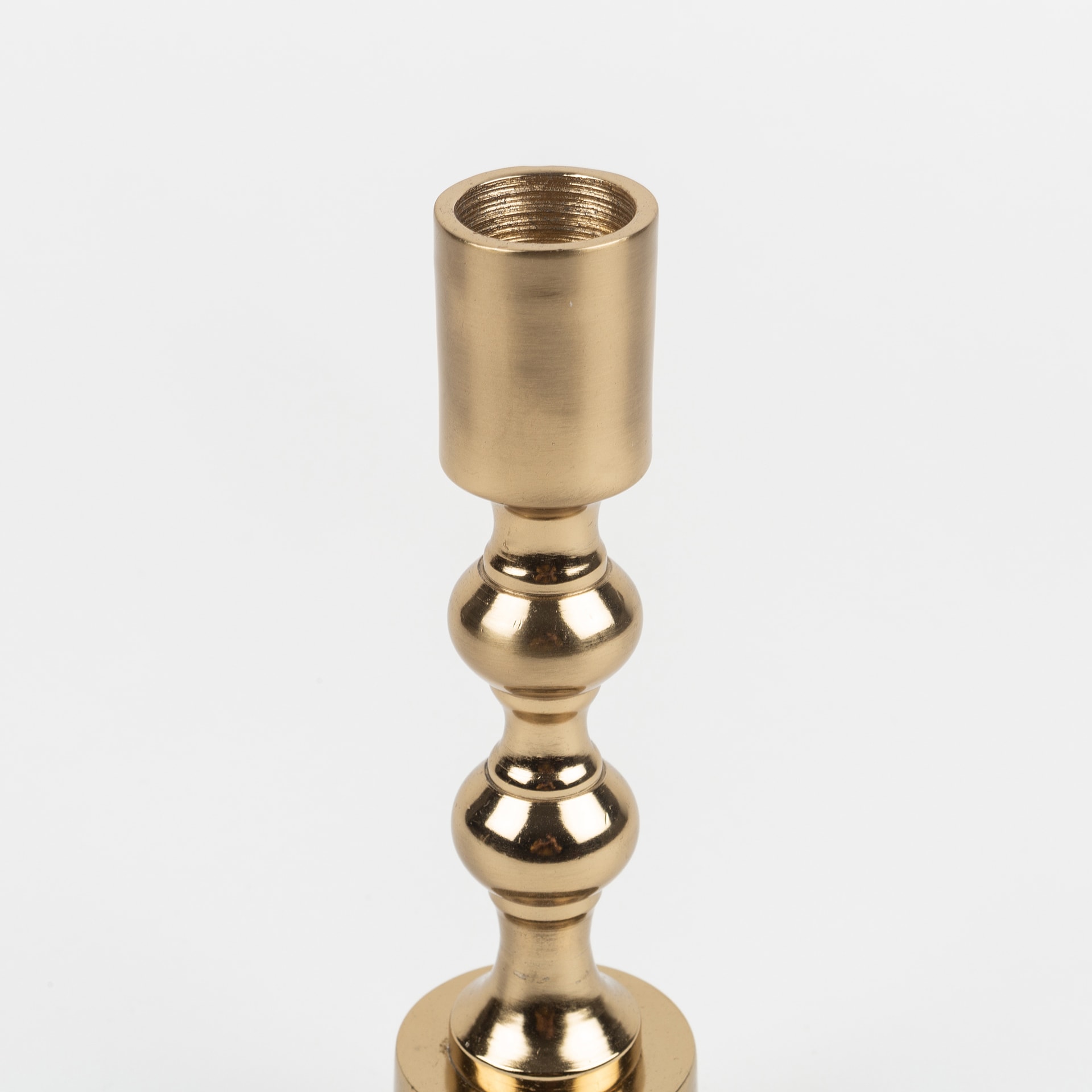 Candelabro de metal dorado Emas 16cm