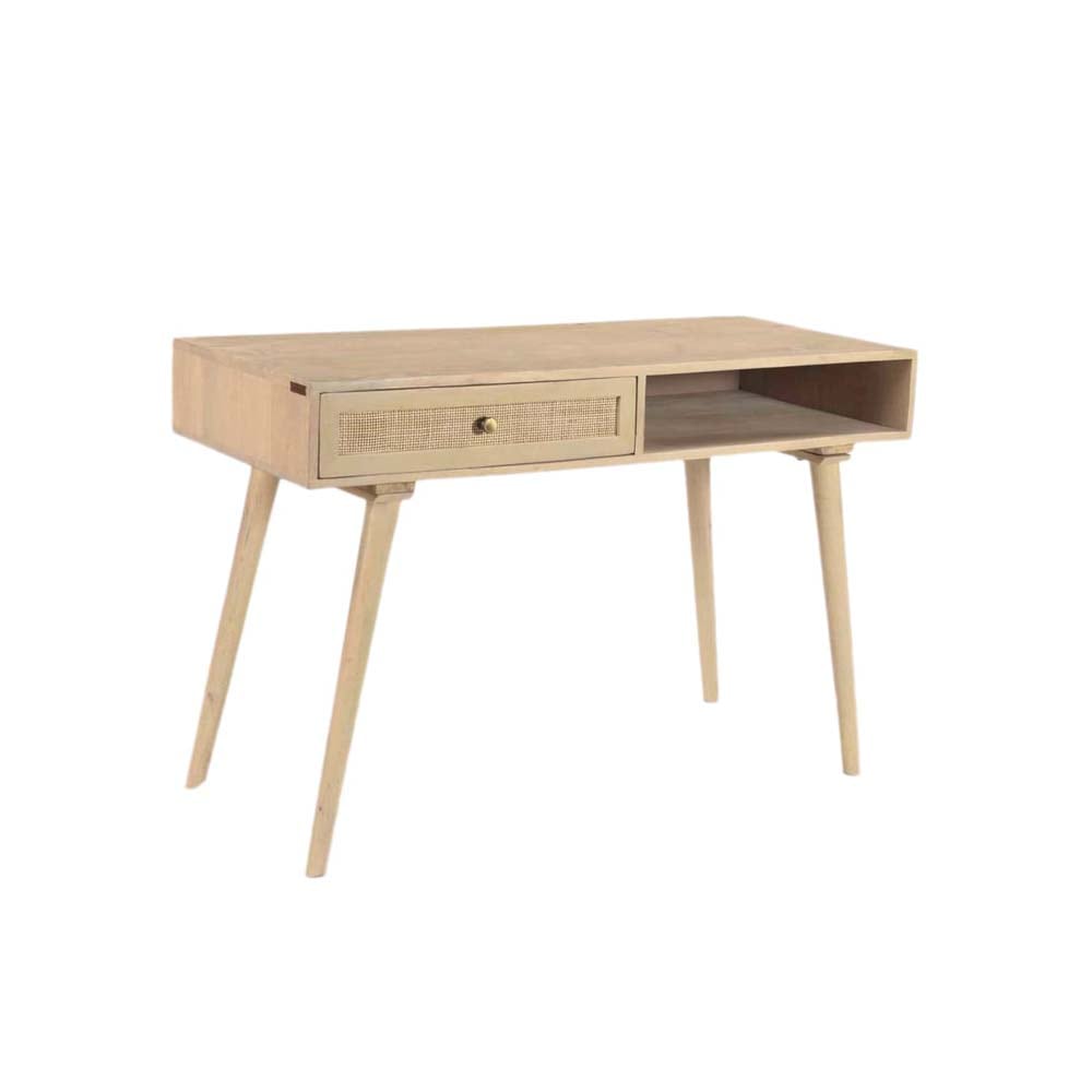 Escritorio de madera de mango Bali 118x50x76cm Clau&Chloe