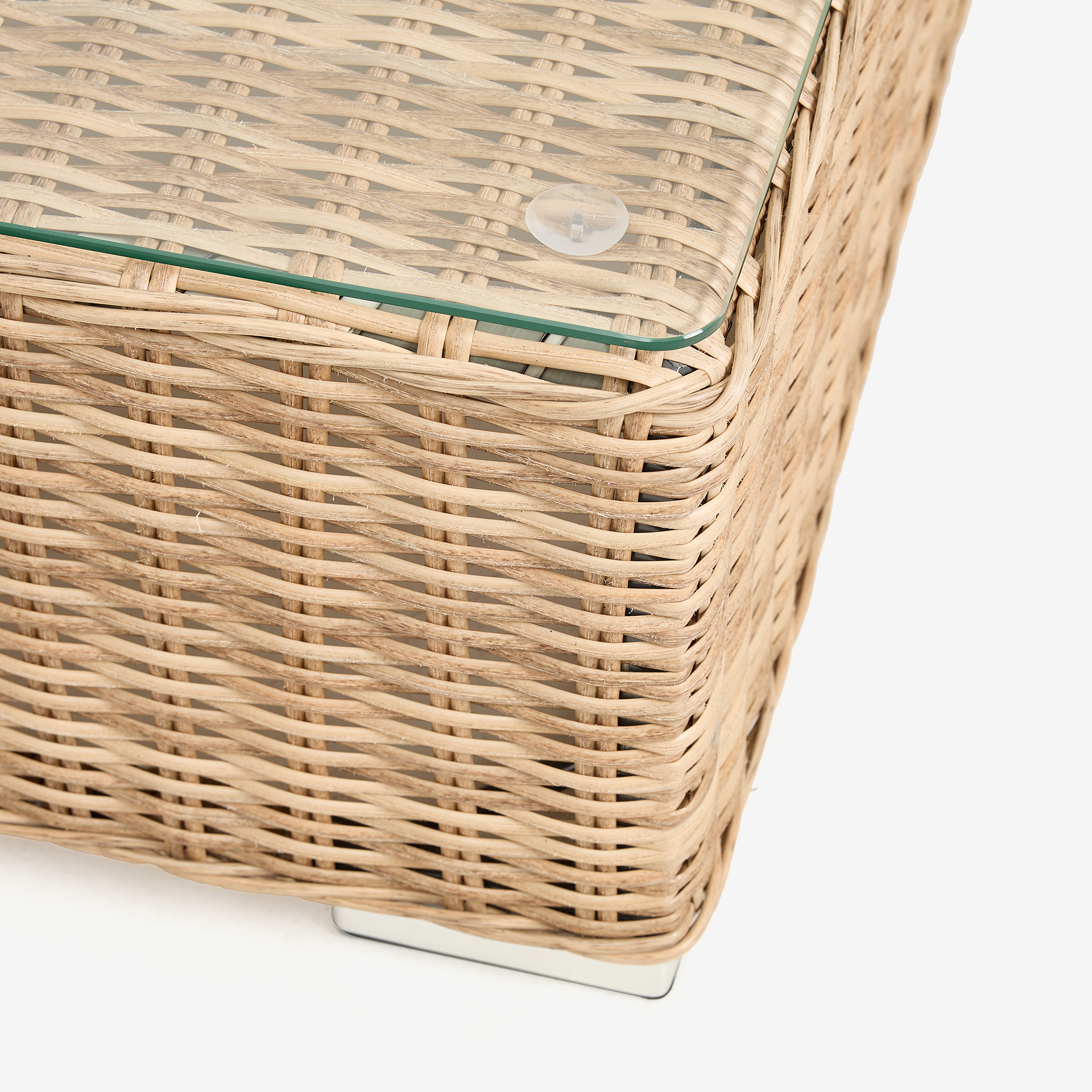 Set de jardín de 4 piezas de ratán sintético Ibiza