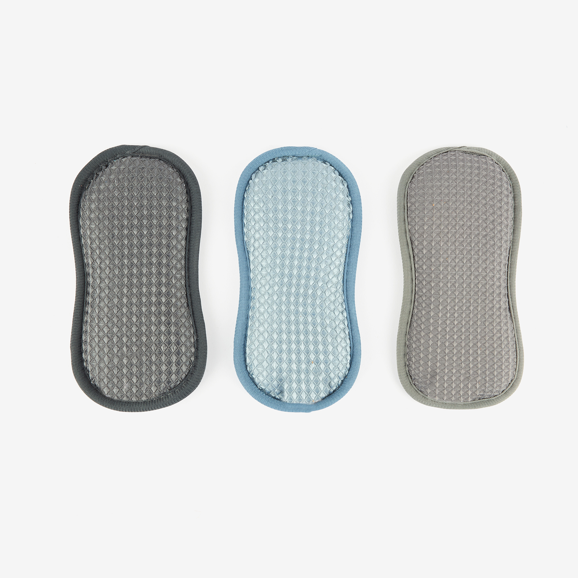 Set de 3 estropajos de microfibra
