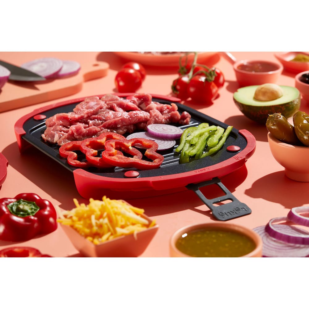 Grill para microondas con asas de silicona XL - L&eacute;ku&eacute;