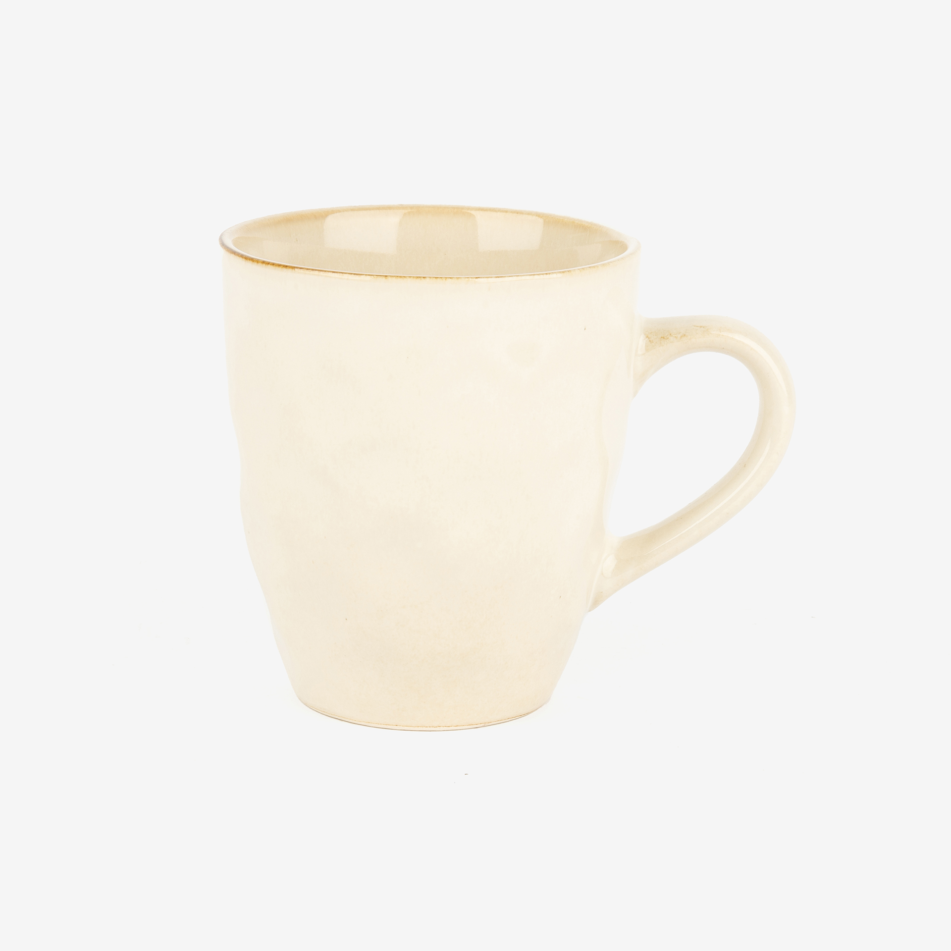 Vajilla de gres crema Bilada