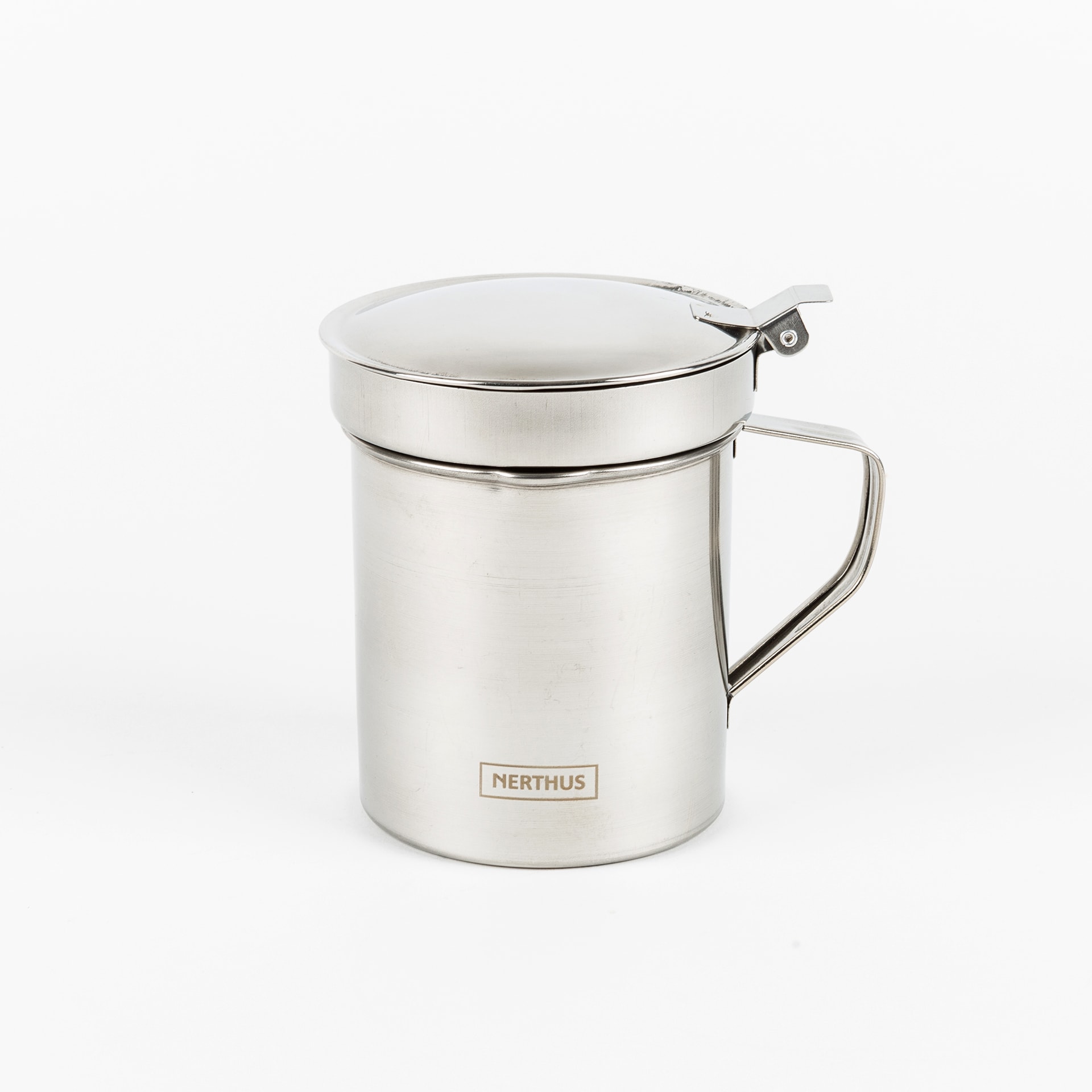 Contenedor para aceite con filtro de acero inoxidable 900ml