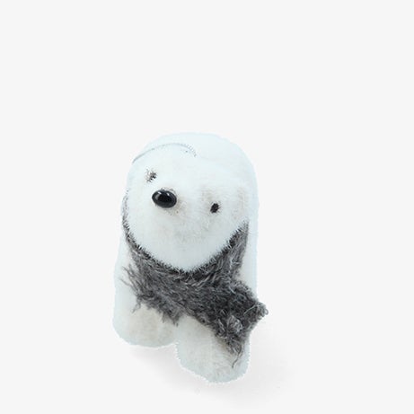Decoraci&oacute;n de &aacute;rbol de Navidad oso polar 6cm