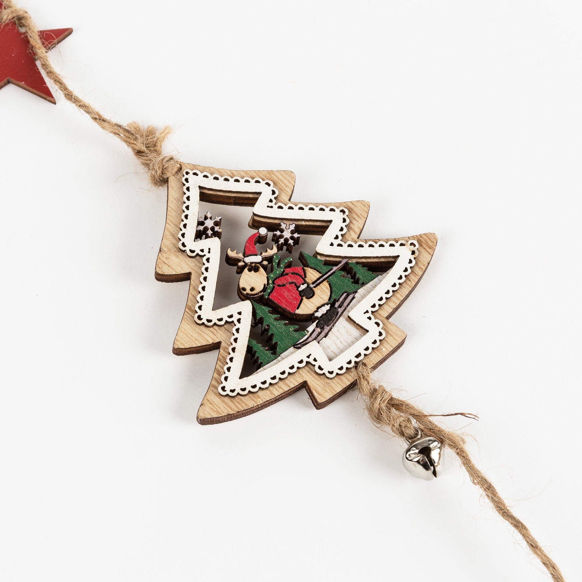 Guirnalda árbol Navidad 90cm