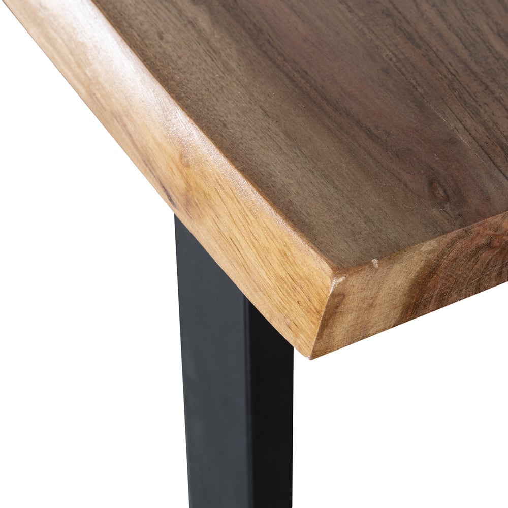 Consola de madera de acacia Brooklyn 120x40x80cm