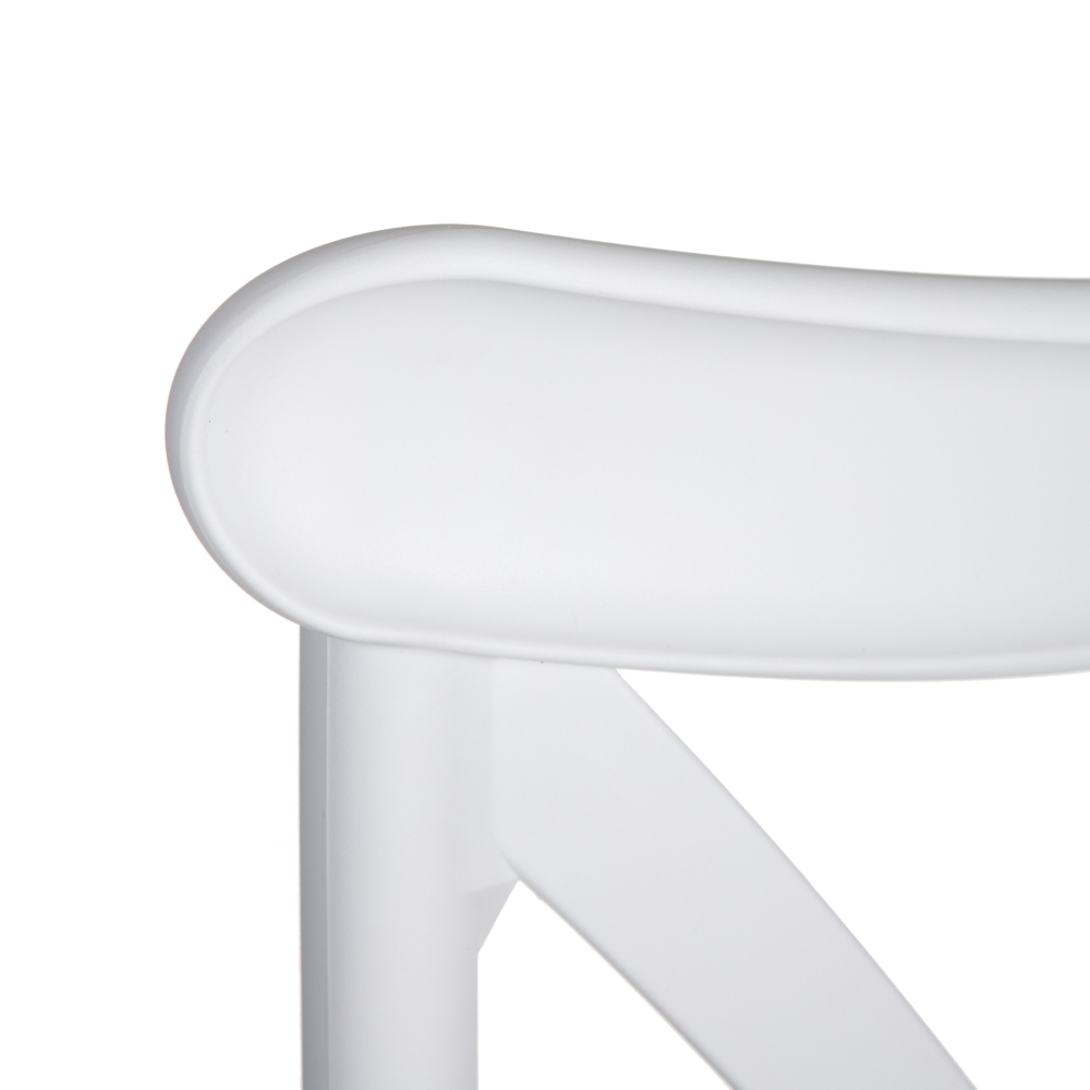 Set de 4 sillas de comedor blanco Cassie 48x43x91cm