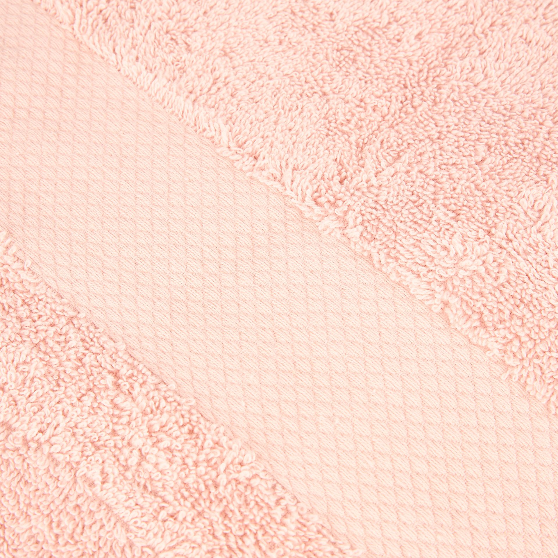 Toalla de tocador de algod&oacute;n rosa Vic 50x30cm - 500 gr/m&sup2;