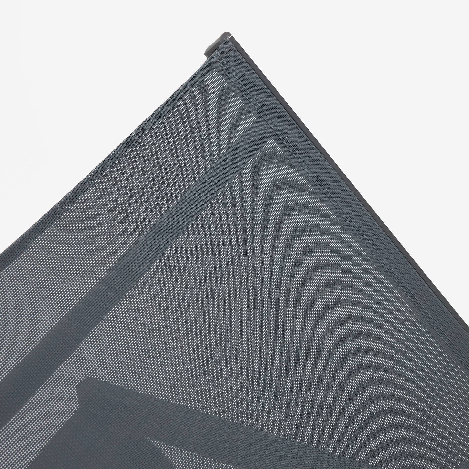 Tumbona reclinable de aluminio con ruedas gris 64x200x89cm