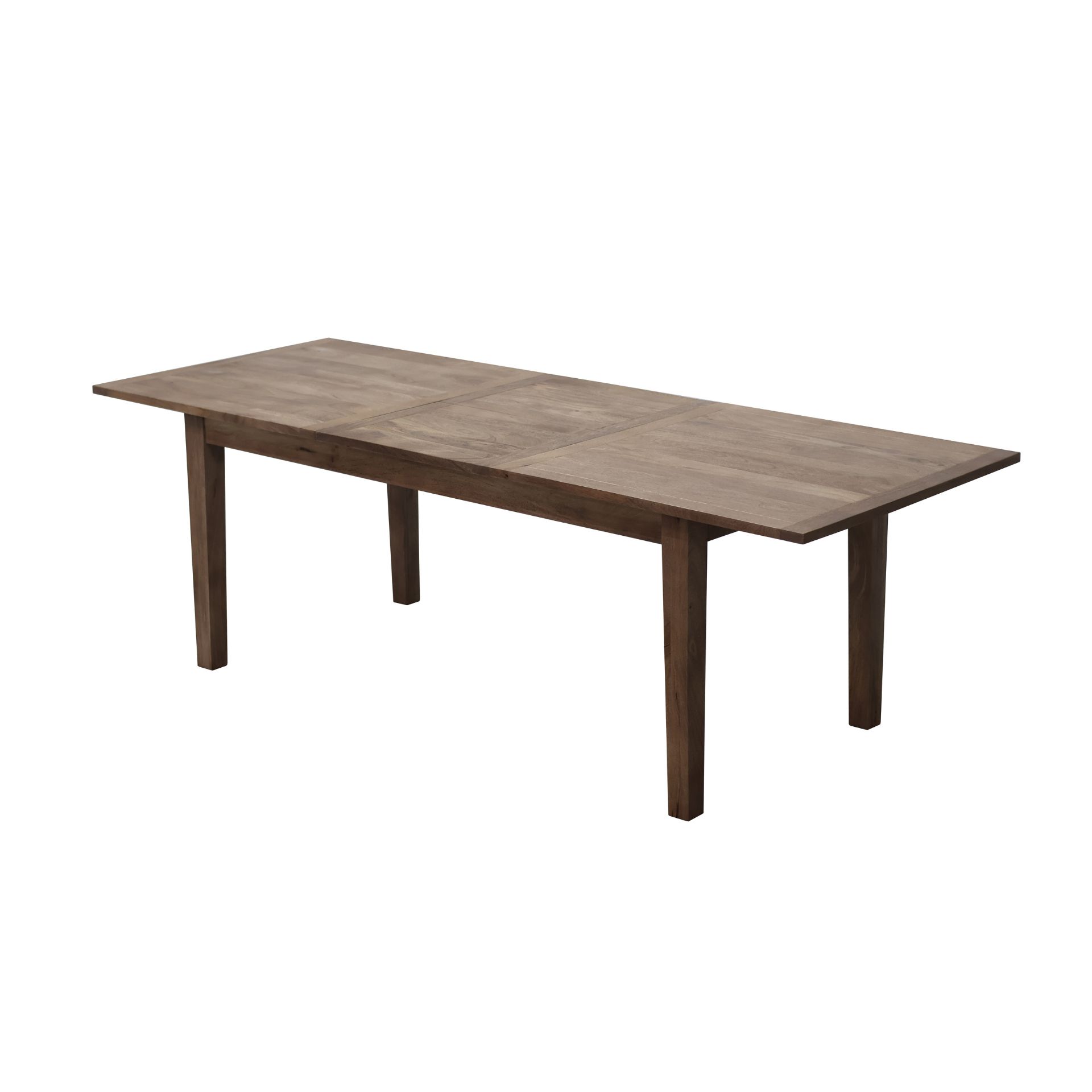 Mesa de comedor extensible de madera de mango Mishu 180/240x90x77cm
