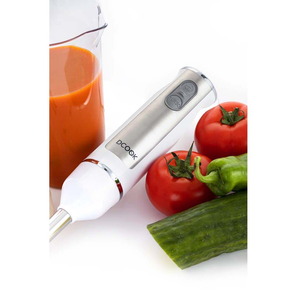 Batidora de mano con vaso DCook 600W