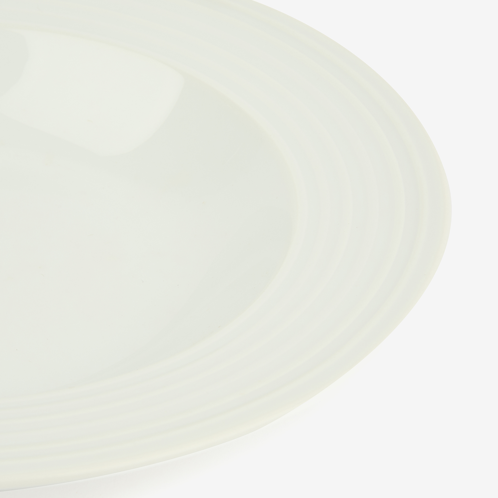 Vajilla de 18 piezas de porcelana blanca Adeja