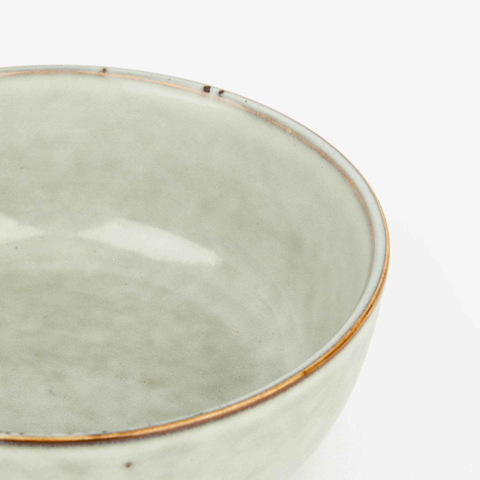 Vajilla de 12 piezas de cerámica gris Veiga