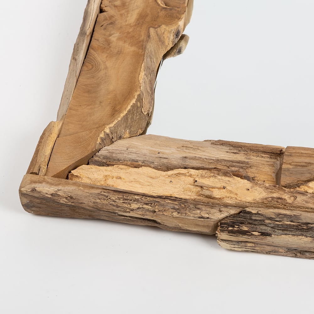 Espejo rectangular de madera | Casa Viva